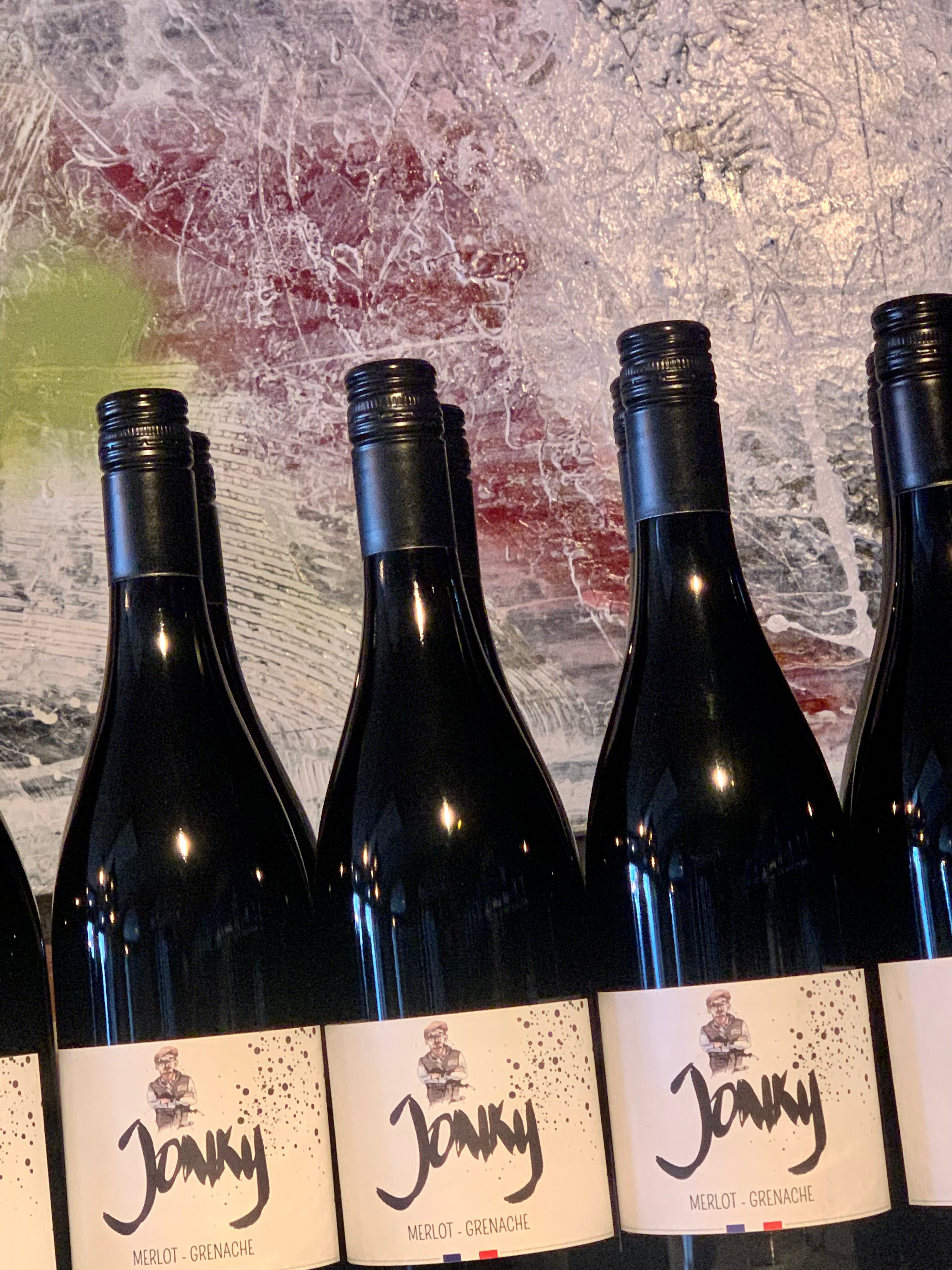 Jonky Rouge Merlot Grenache 75 cl Frankrijk Vin de Pays d'Oc