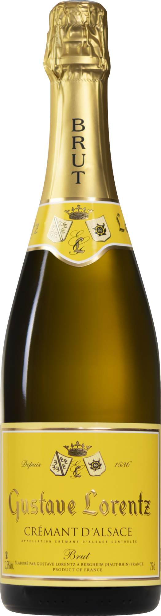 Gustave Lorentz Crémant d’Alsace Brut 75 cl Frankrijk Vin d'Alsace