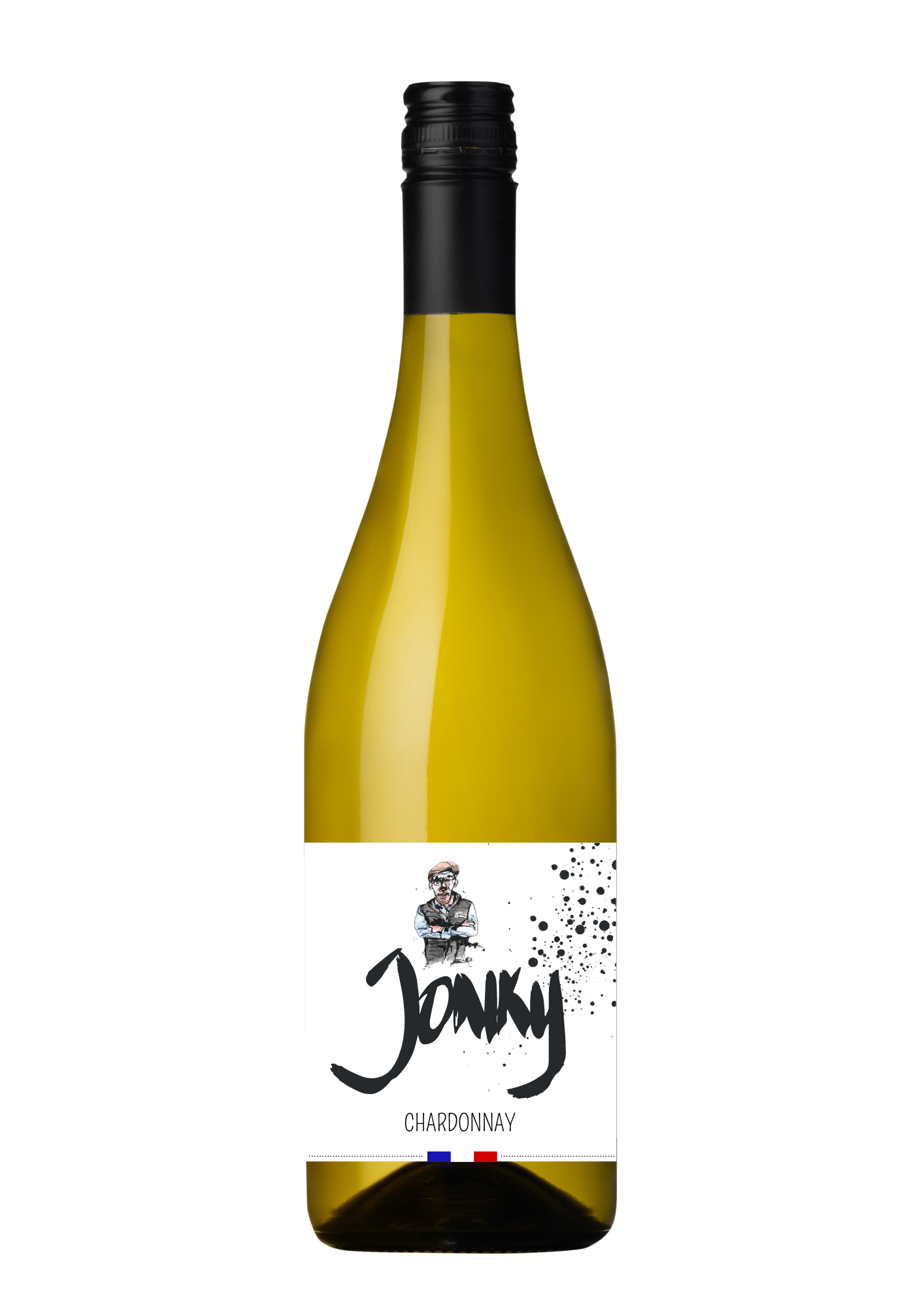 Jonky Chardonnay 75 cl Frankrijk Vin de Pays d'Oc