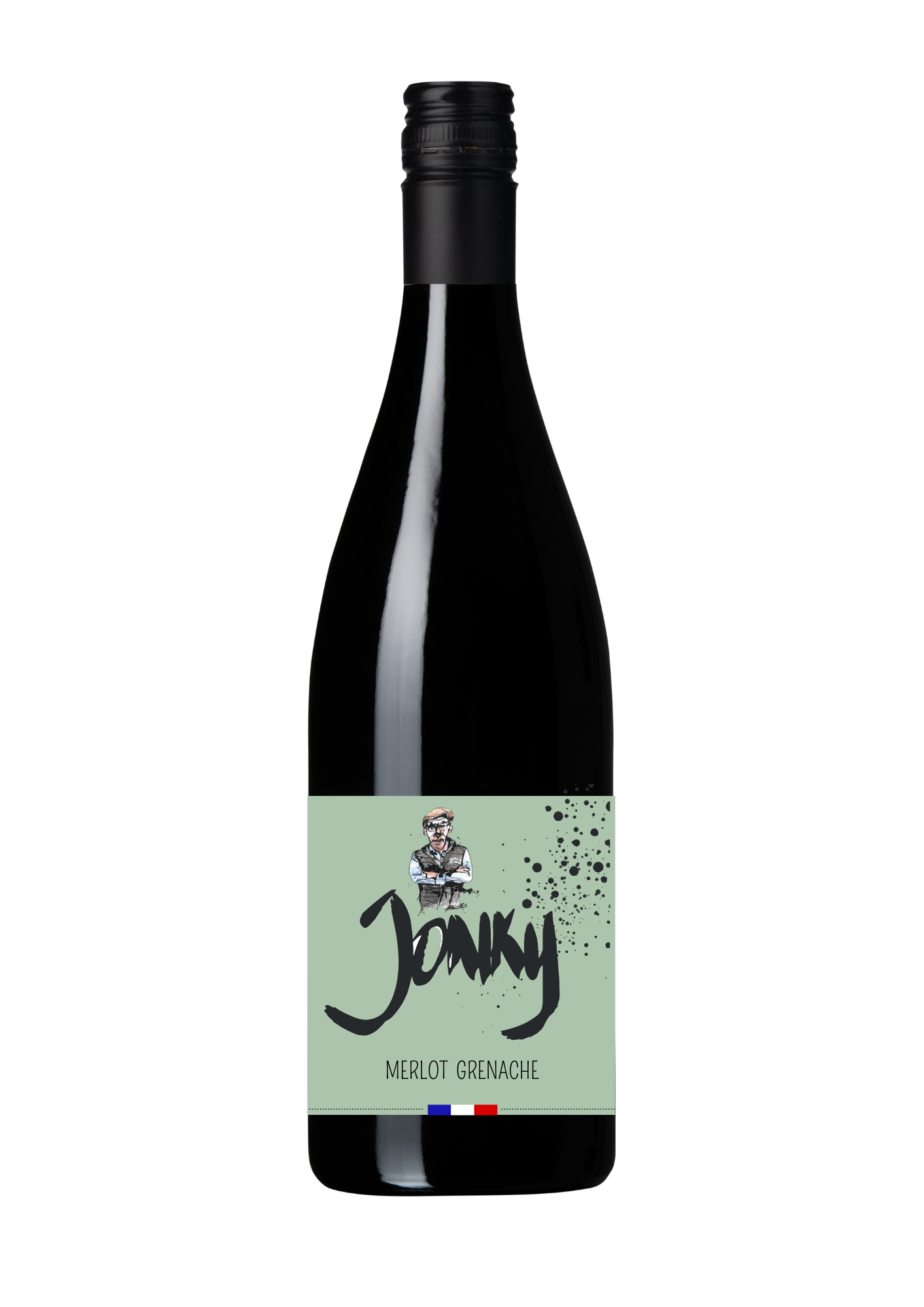 Jonky Rouge Merlot Grenache 75 cl Frankrijk Vin de Pays d'Oc