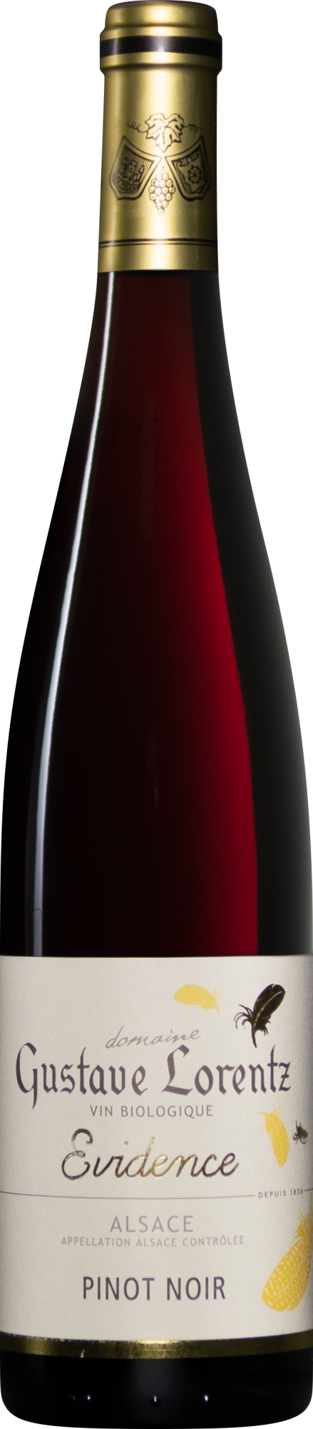 Gustave Lorentz Pinot Noir Évidence Organic 75 cl Frankrijk Vin d'Alsace
