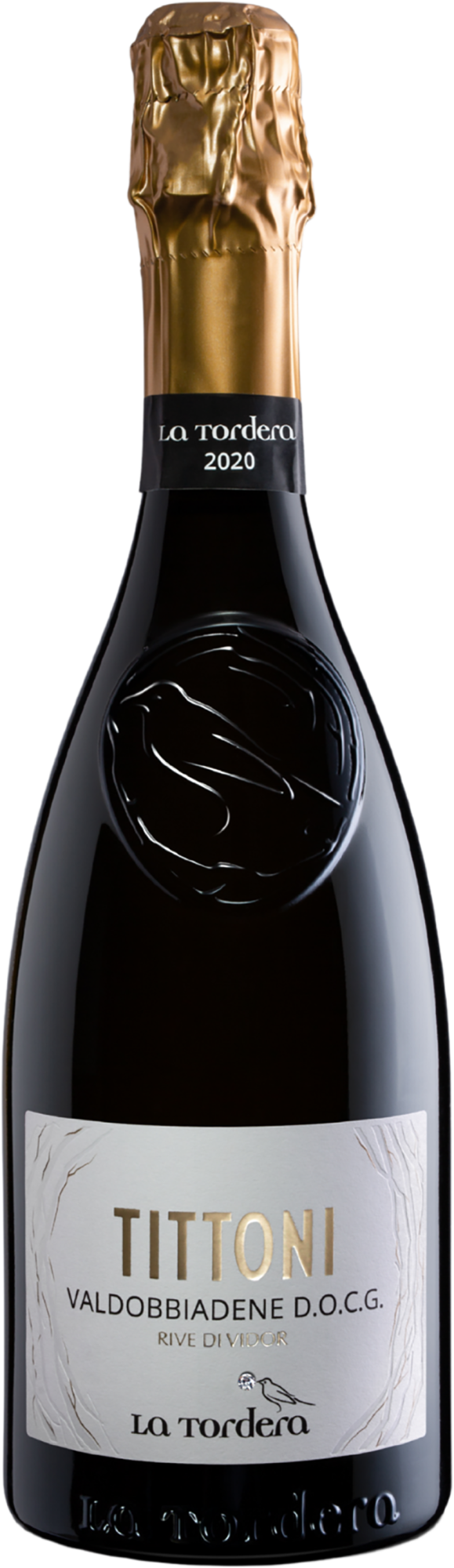 La Tordera Valdobbiadene Prosecco Superiore Dry Millesimato ‘Tittoni’ Rive di Vidor 75 cl Italië Veneto