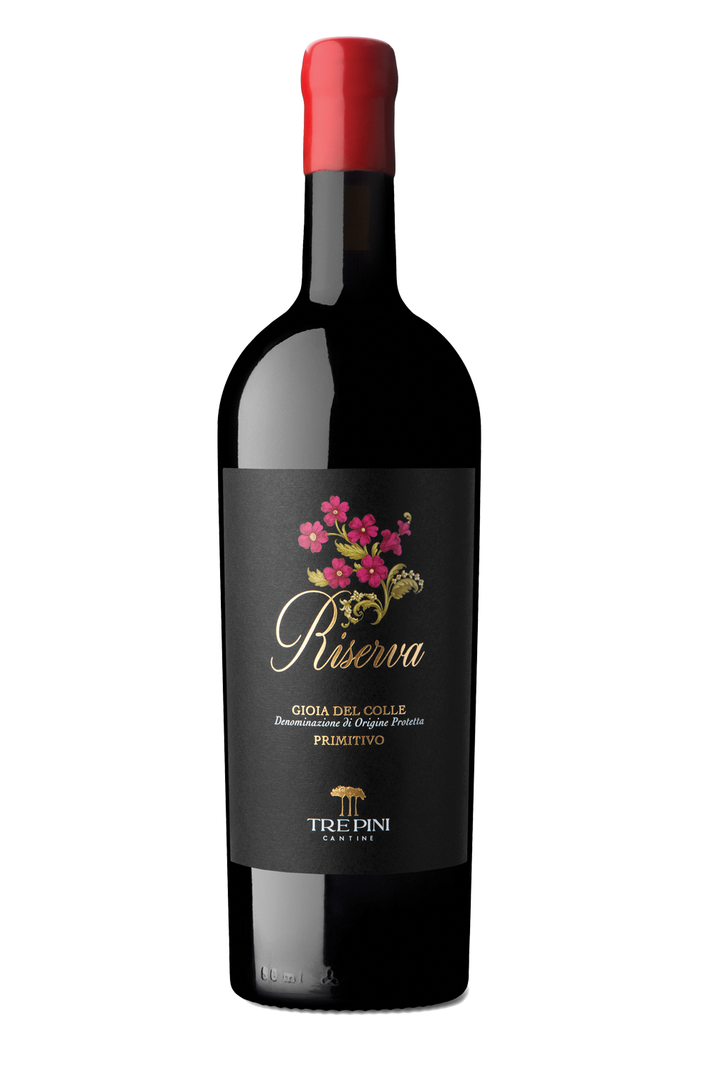 Tre Pini Primitivo Gioia del Colle Riserva BIO 75 cl Italië Puglia