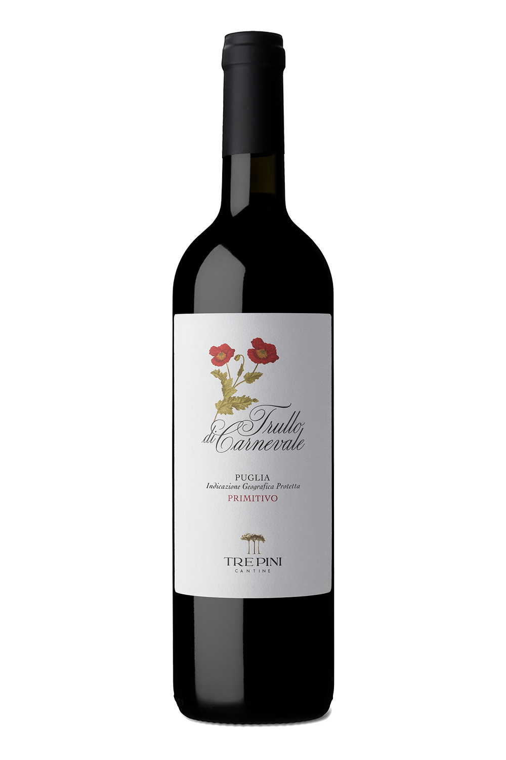 Tre Pini Primitivo Trullo di Carnevale BIO 75 cl Italië Puglia