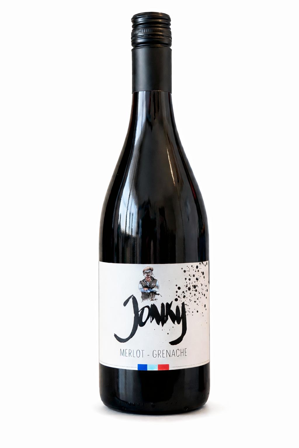 Jonky Rouge Merlot Grenache 75 cl Frankrijk Vin de Pays d'Oc